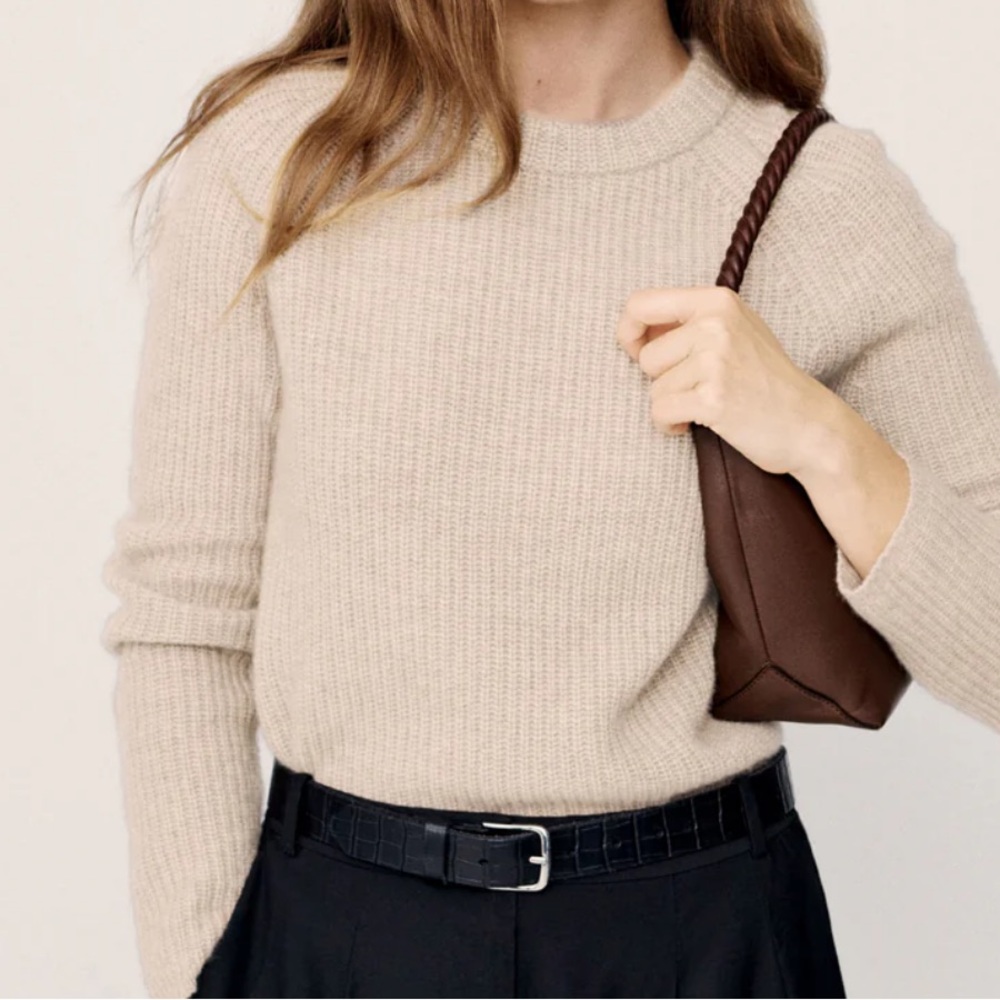 Jenni Kayne Cashmere Fisherman Sweater